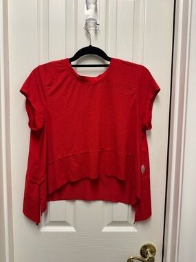 Red Free people movement Top size M
